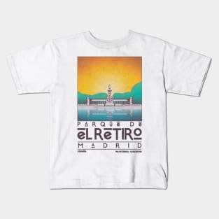 Parque De El Retiro, Madrid Kids T-Shirt